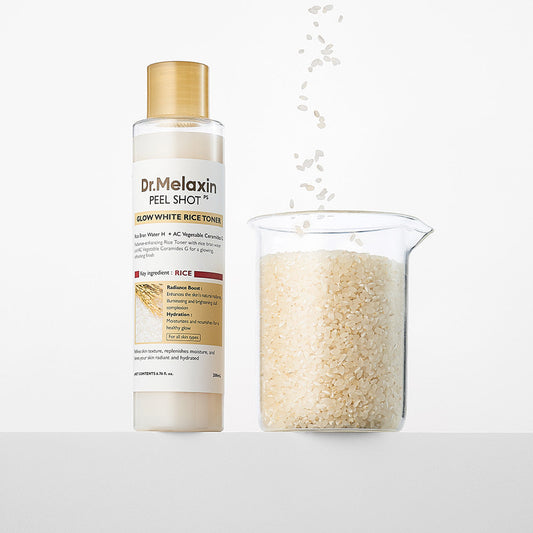 Dr.Melaxin - Peel Shot Glow White Rice Toner 200ml