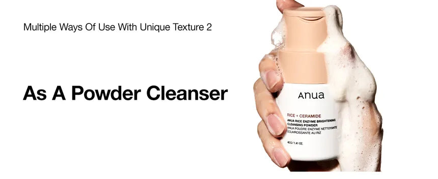 Anua - Rice Enzyme Brightening Cleansing Powder 40g