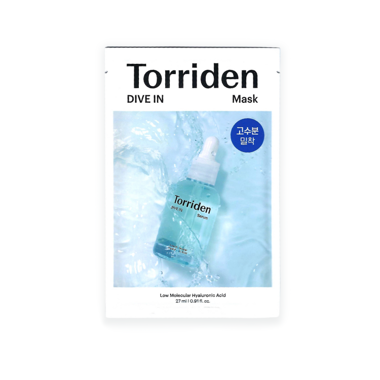 Torriden - DIVE-IN Low Molecule Hyaluronic Acid Mask 27ml