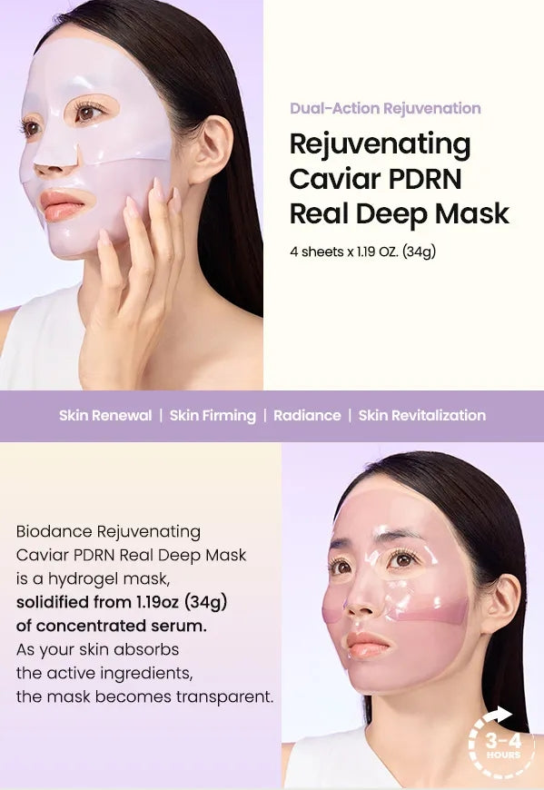 Biodance - Rejuvenating Caviar PDRN Real Deep Mask 34g