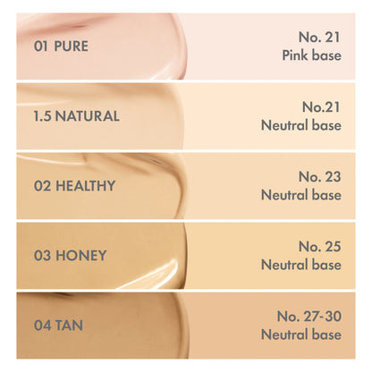 AMUSE - Dew Power Vegan Cushion Foundation 15g