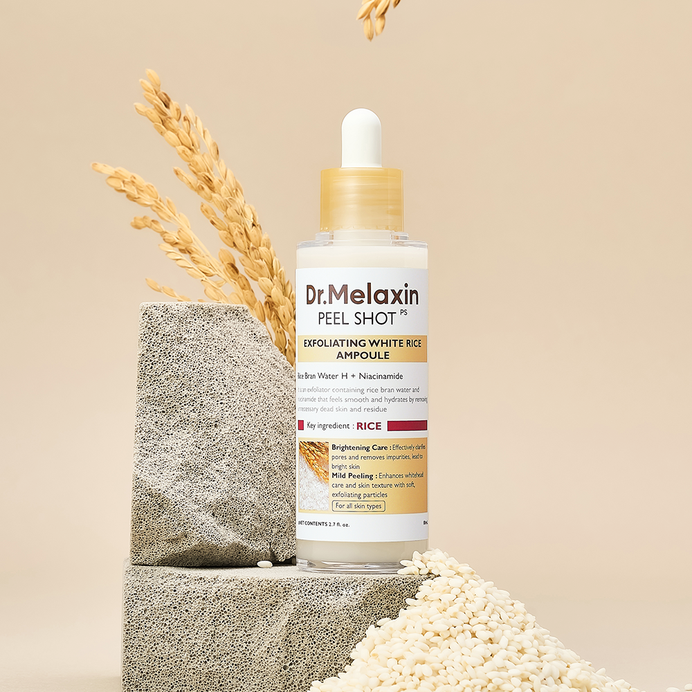 Dr.Melaxin - Peel Shot Exfoliating White Rice Ampoule 80ml