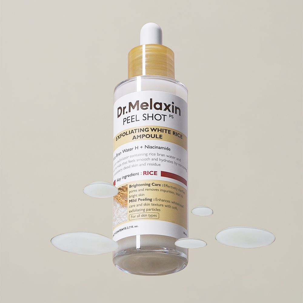 Dr.Melaxin - Peel Shot Exfoliating White Rice Ampoule 80ml