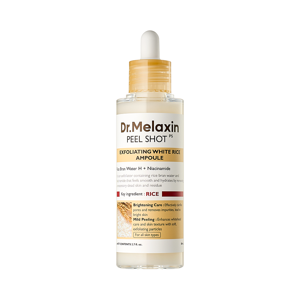 Dr.Melaxin - Peel Shot Exfoliating White Rice Ampoule 80ml