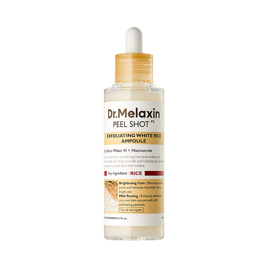 Dr.Melaxin - Peel Shot Exfoliating White Rice Ampoule 80ml