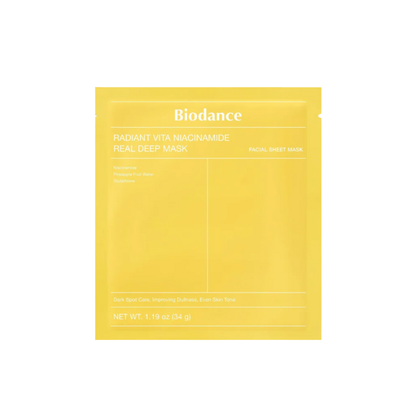 BIODANCE - Radiant Vita Niacinamide Real Deep Mask