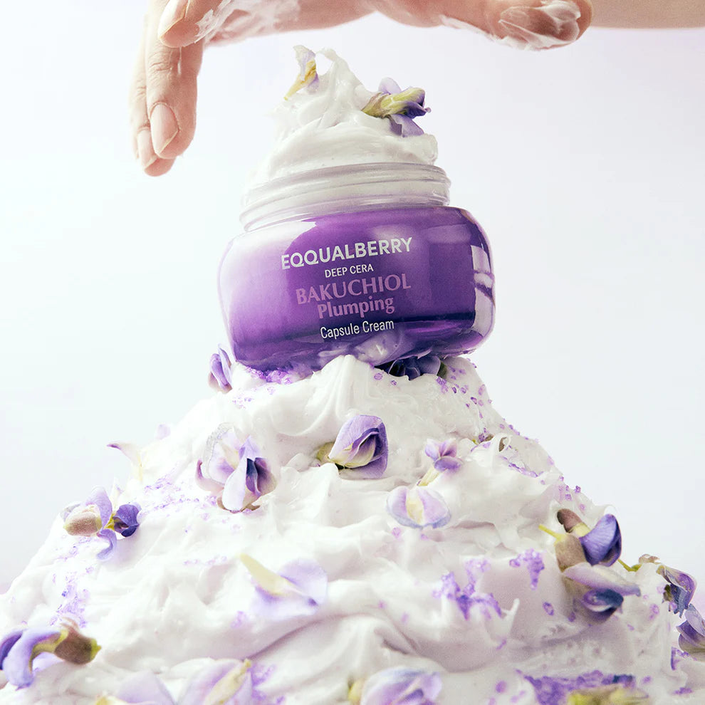EQQUALBERRY - Bakuchiol Plumping Capsule Cream 50ml
