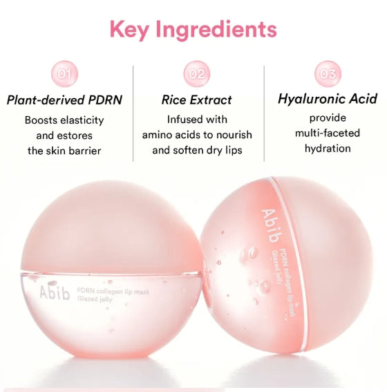 Abib - PDRN Collagen Lip Mask Glazed Jelly 11g