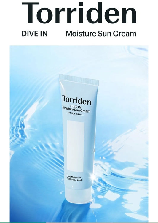 Torriden - DIVE-IN Watery Moisture Sun Cream SPF 50+ PA++++ 75ml