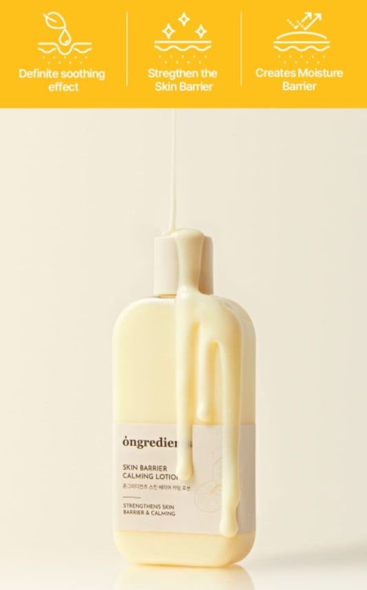 ongredients - Skin Barrier Calming Lotion 220ml
