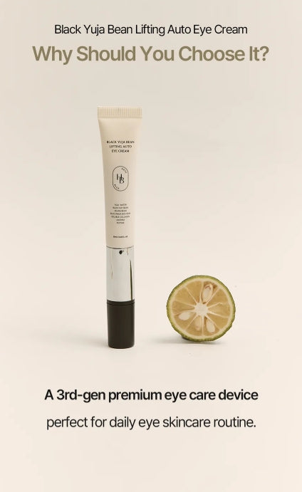 HEVEBLUE - Black Yuja Bean Lifting Auto Eye Cream 15ml