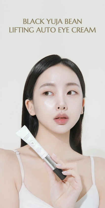 HEVEBLUE - Black Yuja Bean Lifting Auto Eye Cream 15ml