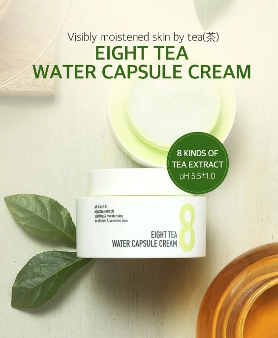 BOM - Eight Tea Water Capsule Cream 50g