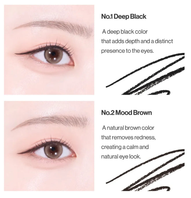 UNLEASHIA - Easy Glide Flat Eyeliner 0,15g
