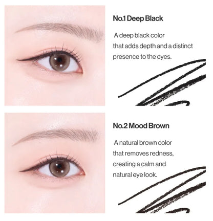 UNLEASHIA - Easy Glide Flat Eyeliner 0,15g
