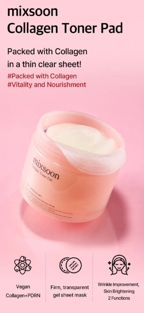 mixsoon - Collagen Toner Pad 110 pads