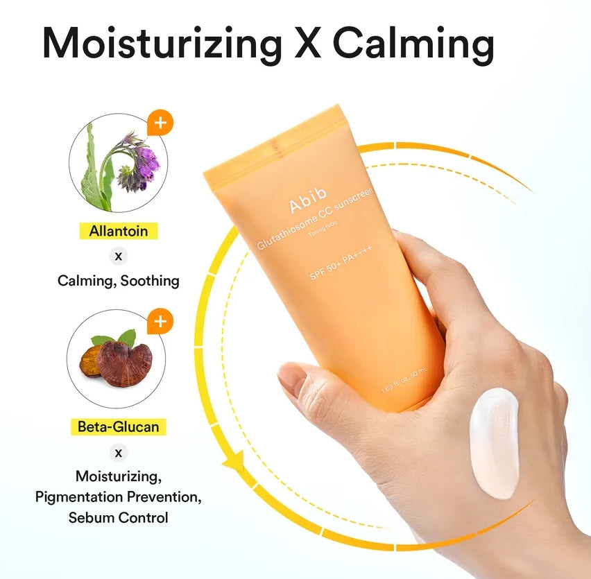 Abib - Glutathiosome CC Sunscreen Toning Tube 50ml
