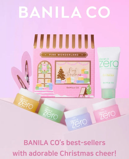 BANILA CO - Clean It Zero Pink Wonderland Cleansing Mini Set 2nd ver. 7pcs
