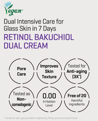 SOME BY MI - Retinol Bakuchiol Dual Cream 50ml