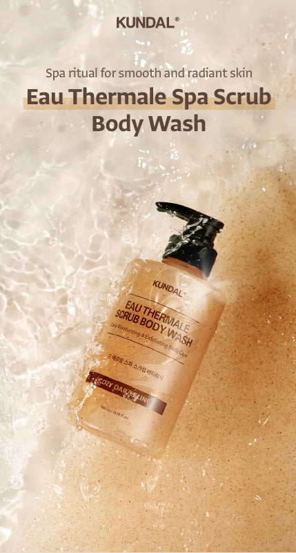 KUNDAL - Eau Thermale Scrub Body Wash - Violet Muguet 500ml