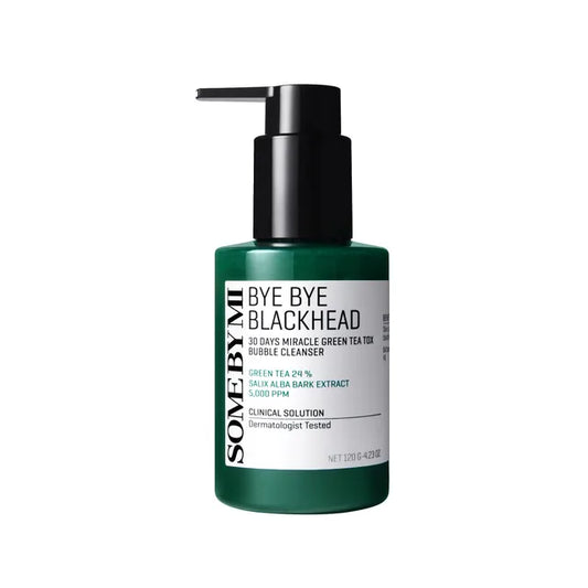 SOME BY MI - Bye Bye Blackhead 30 Days Miracle Green Tea Tox Bubble Cleanser 120g