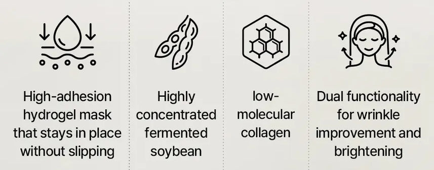mixsoon - Bean Collagen Hydrogel Mask 35g
